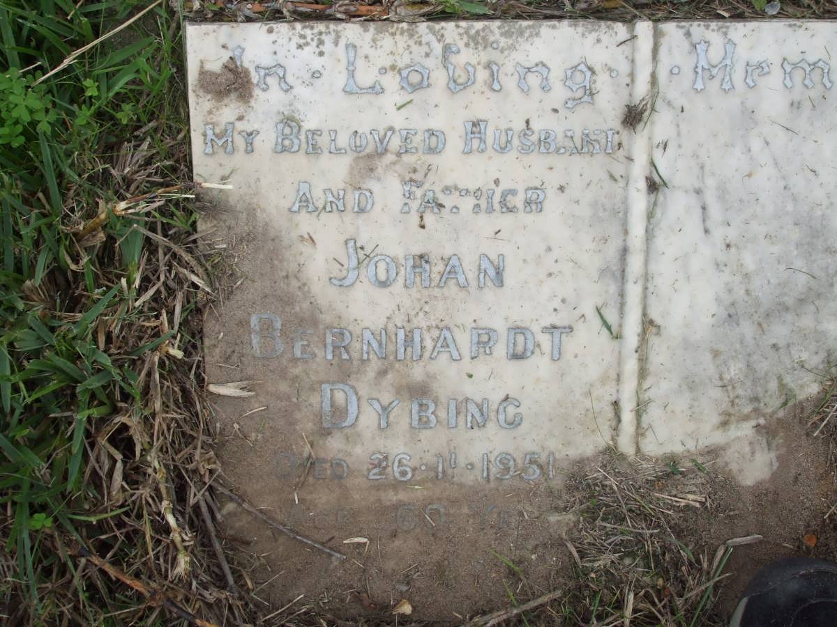 DYBING Johan Bernhardt -1951