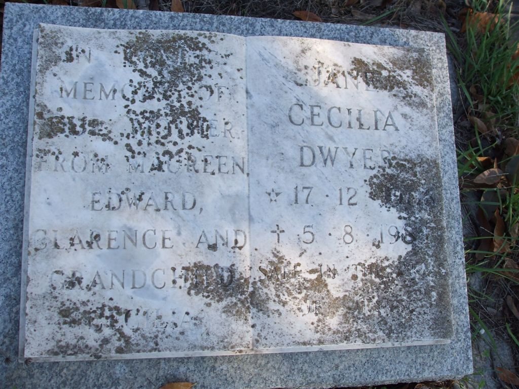 DWYER Jane Cecilia ??-198?