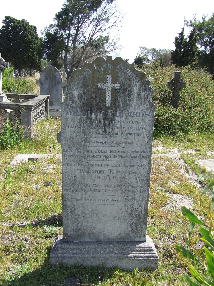 EDWARDS William -1878 :: EDWARDS John -1871 :: EDWARDS William Michael 1867-1894