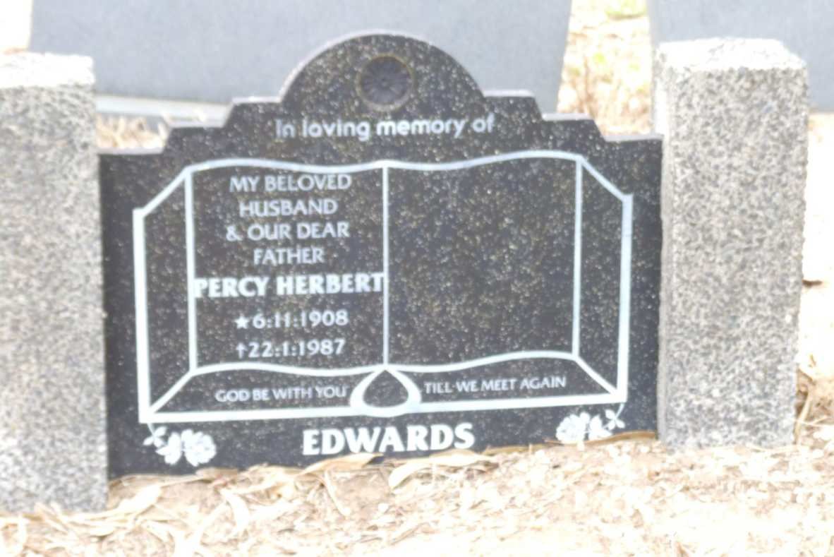 EDWARDS Percy Herbert 1908-1987