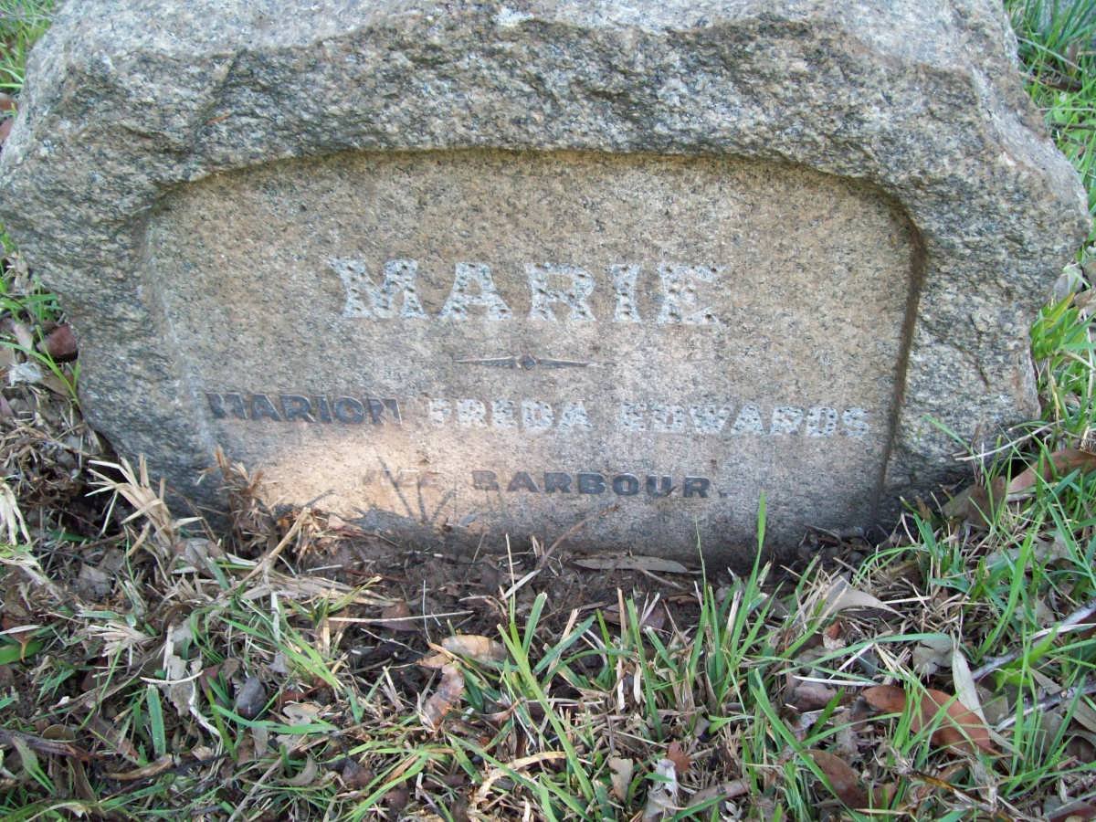 EDWARDS Marion Freda nee BARBOUR