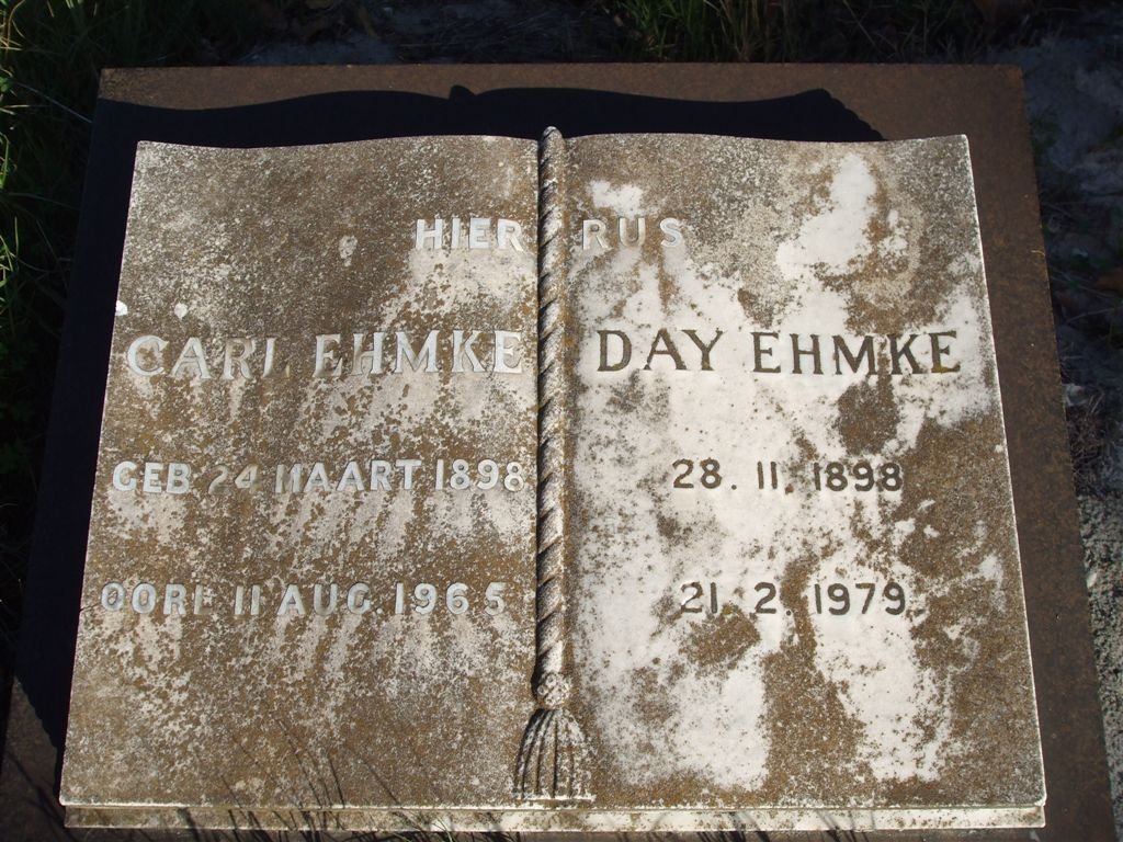 EHMKE Carl 1898-1965 &amp; Day 1898-1979