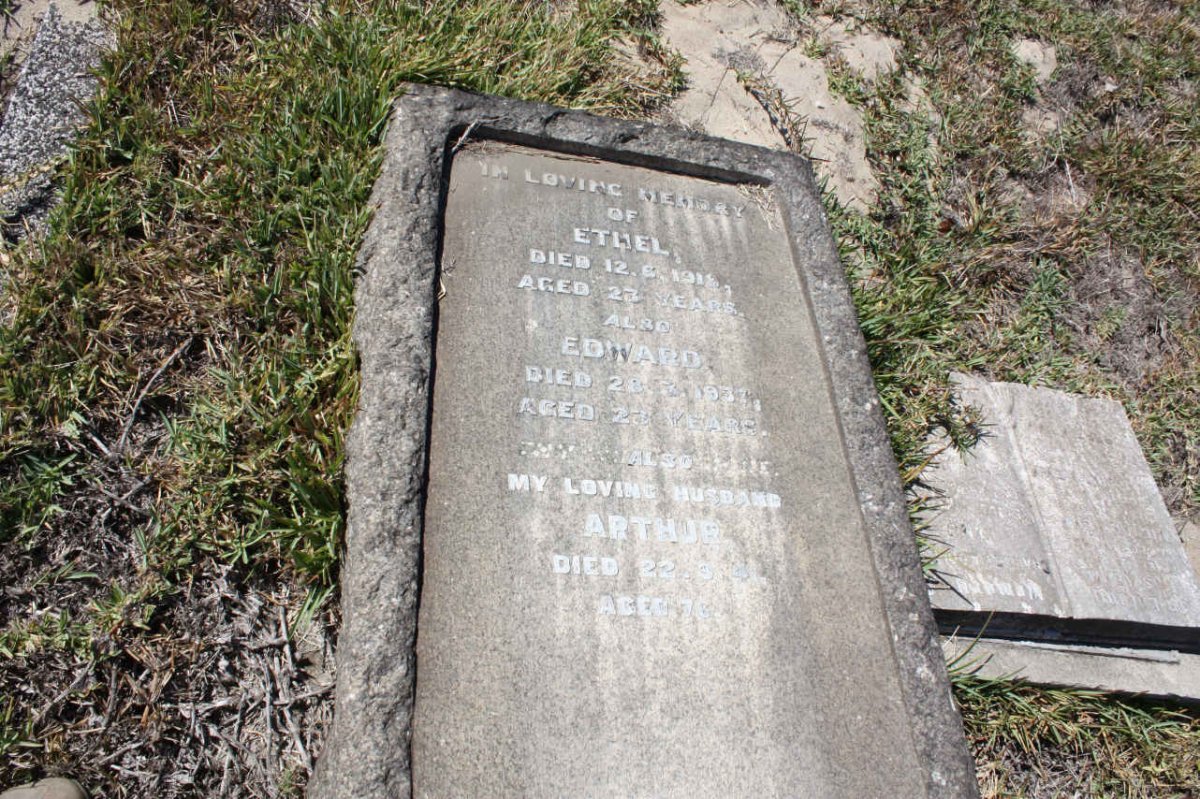 ELLINGWORTH Arthur -1941 : ELLINGWORTH Ethel -1919 :: ELLINGWORTH Edward -1937