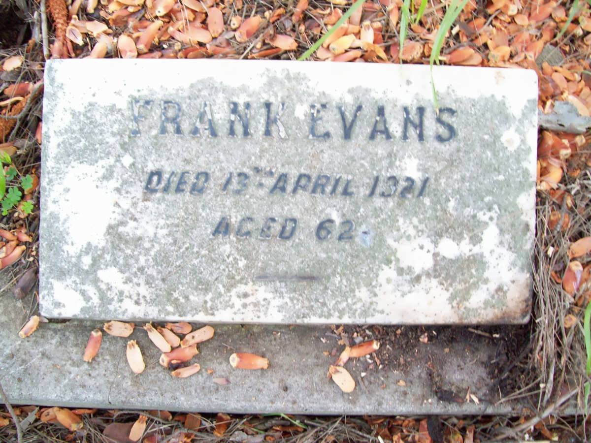 EVANS Frank -1921