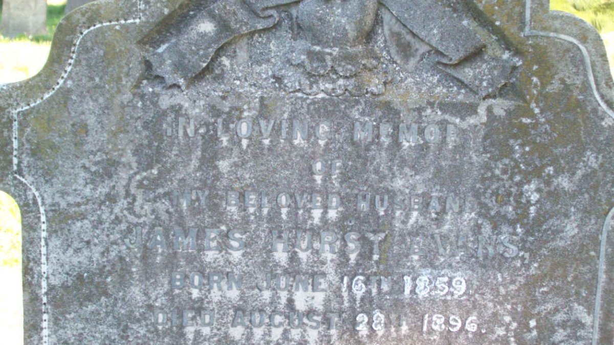 EVANS James Hurst 1859-1896