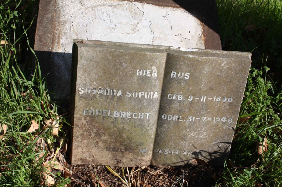 ENGELBRECHT Susanna Sophia 1890-1948