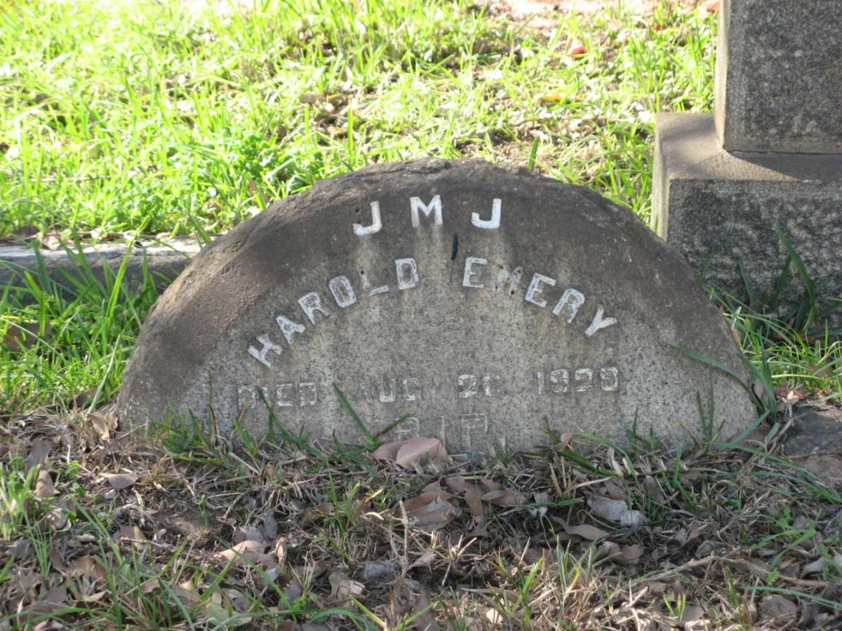 EMERY Harold J.M.J. -1929
