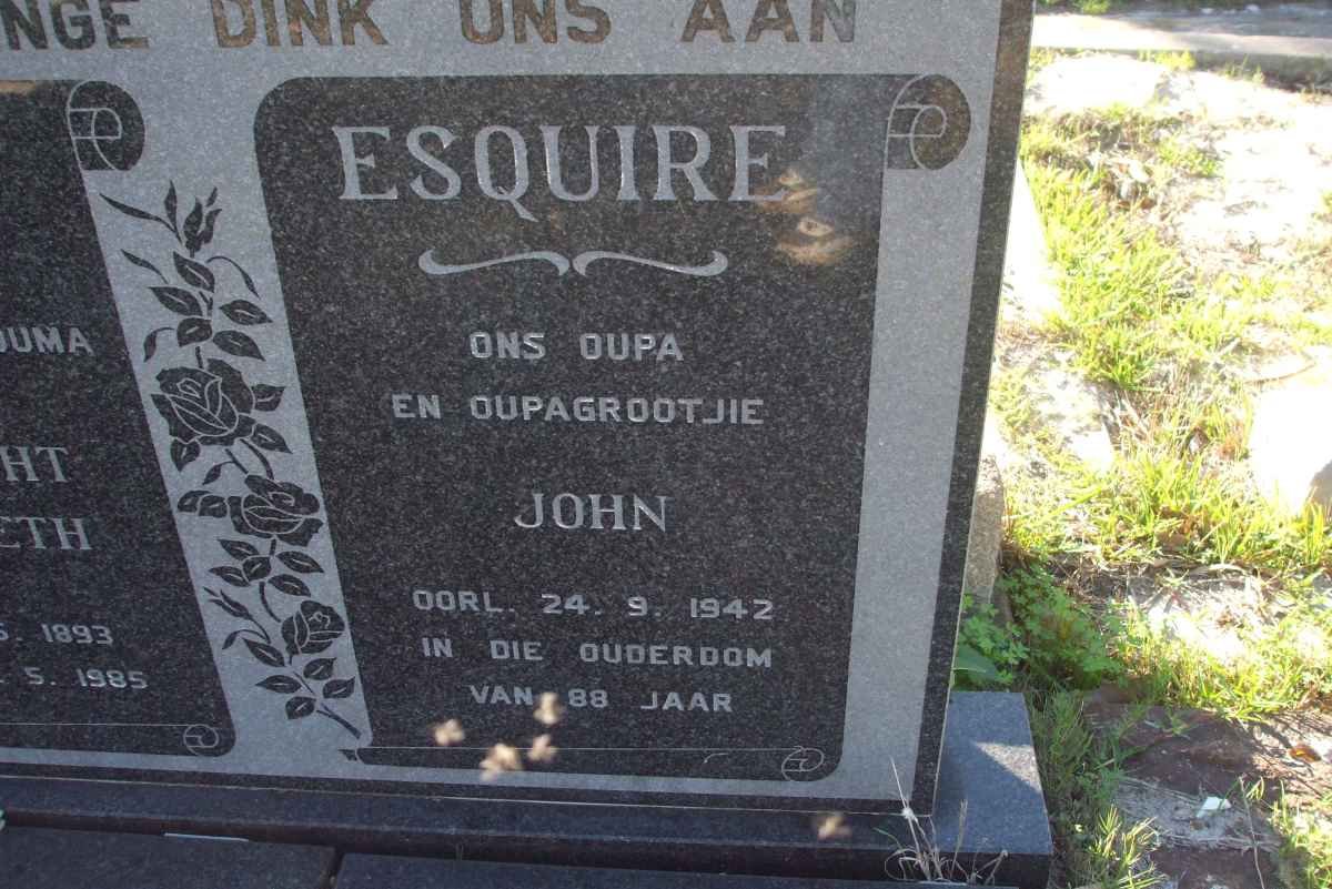 ESQUIRE John  -1942