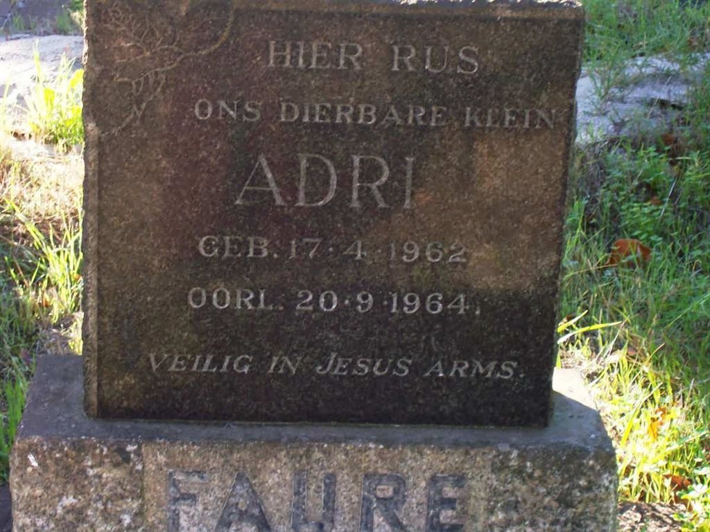 FAURE Adri 1962-1964