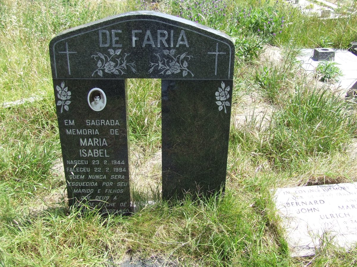 FARIA Maria Isabel, de 1944-1994