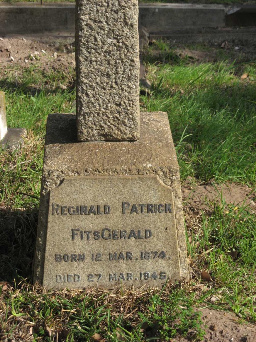 FITSGERALD Reginald Patrick 1874-1945
