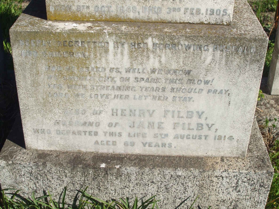FILBY Henry  -1914 
