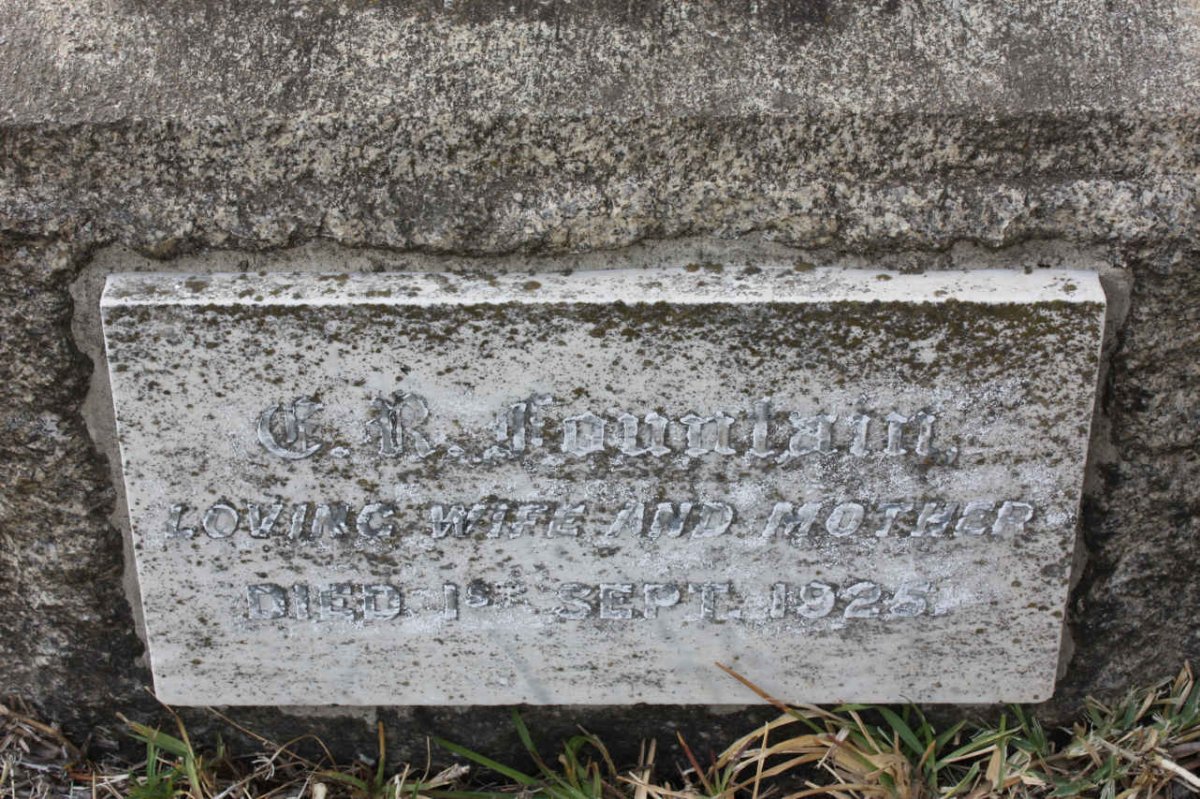 FOUNTAIN C.R. -1925