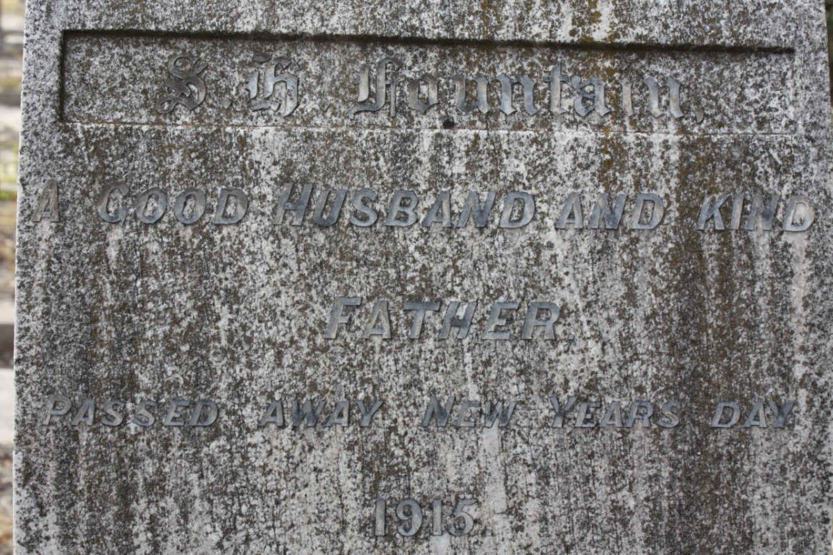 FOUNTAIN S.H. -1915
