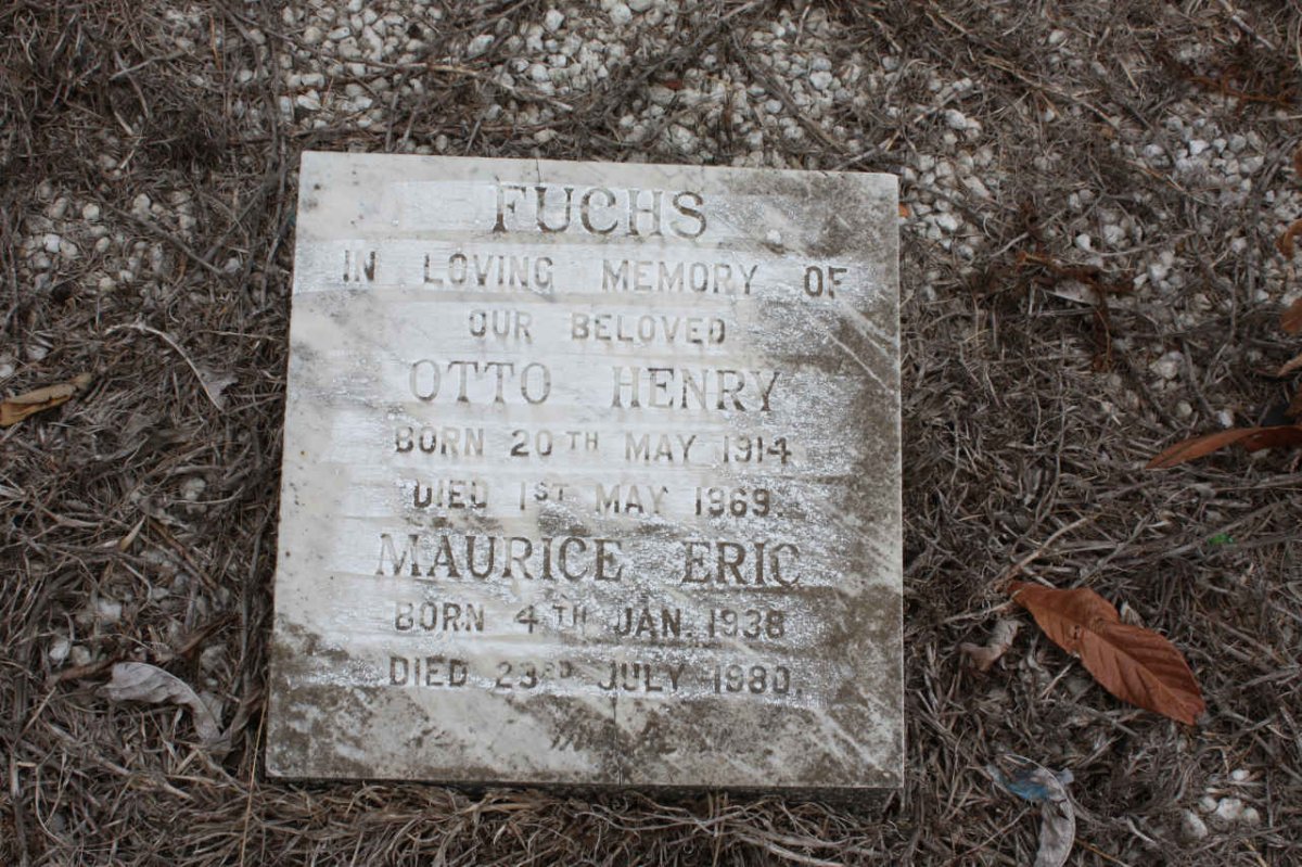 FUCHS Otto Henry 1914-1969 :: FUCHS Maurice Eric 1938-1980