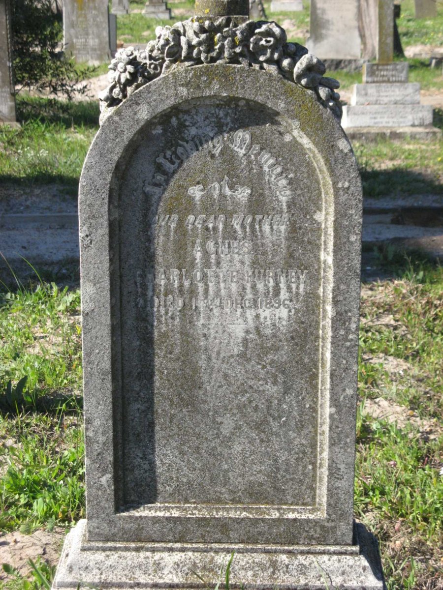 FURNEY Agnes Charlotte -1896