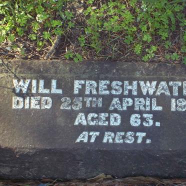 FRESHWATER Will  -1936 