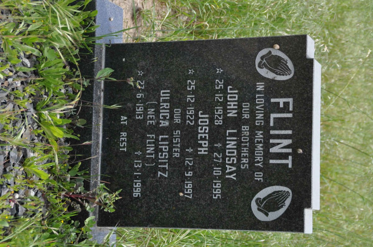FLINT John Lindsay 1928-1995 :: FLINT Joseph 1922-1997 :: LIPSITZ Ulrica nee FLINT 1913-1996