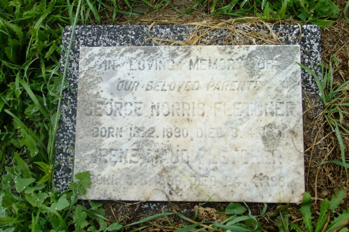 FLETCHER George Norris 1890-1971 &amp; Irene Maud 1896-1981