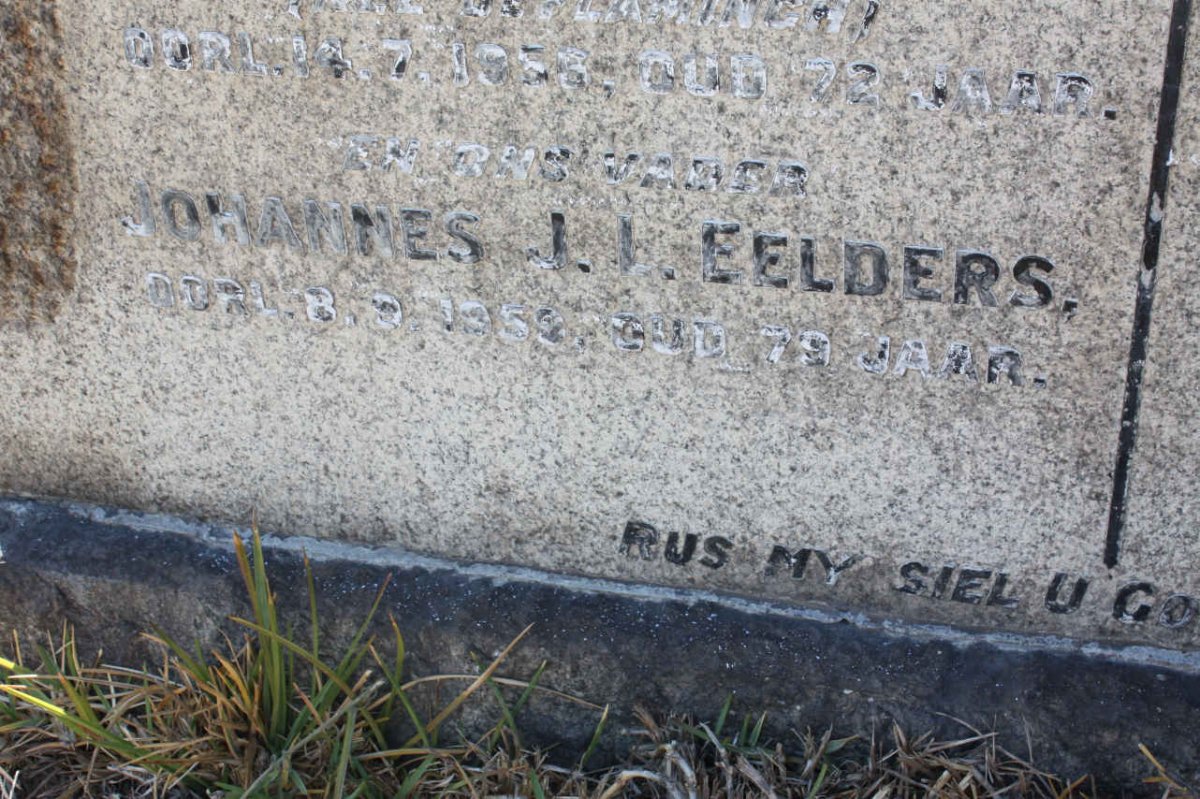 EELDERS Johannes J.L. -1959
