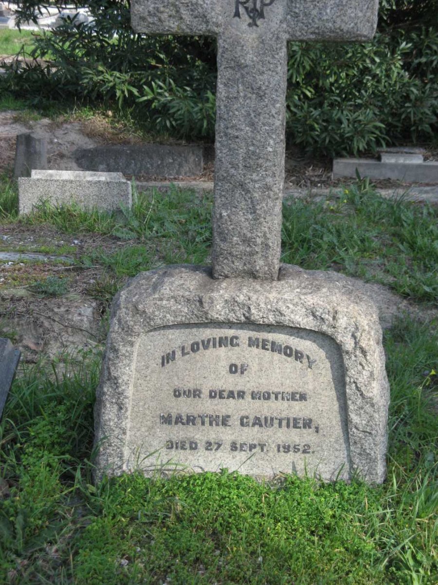 GAUTIER Marthe -1952