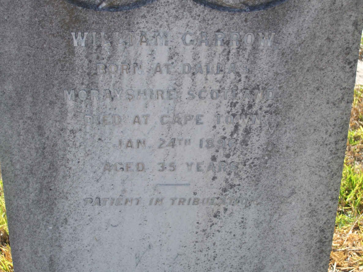 GARROW William -1896