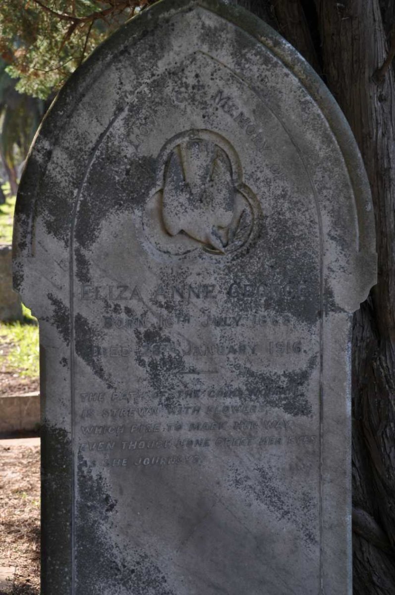 GEORGE Eliza Anne 1868-1916