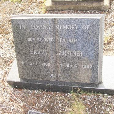 GERSTNER Erich 1908-1982
