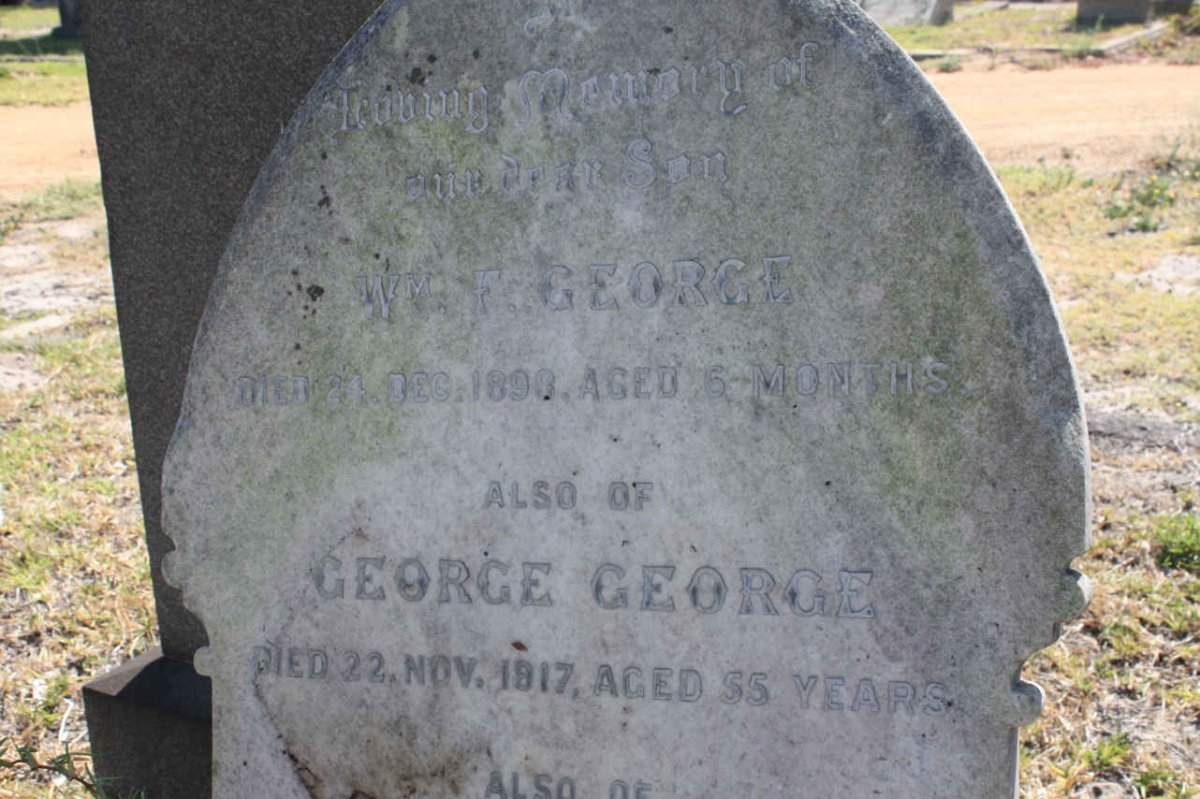 GEORGE William. F. -1898 :: GEORGE George -1917