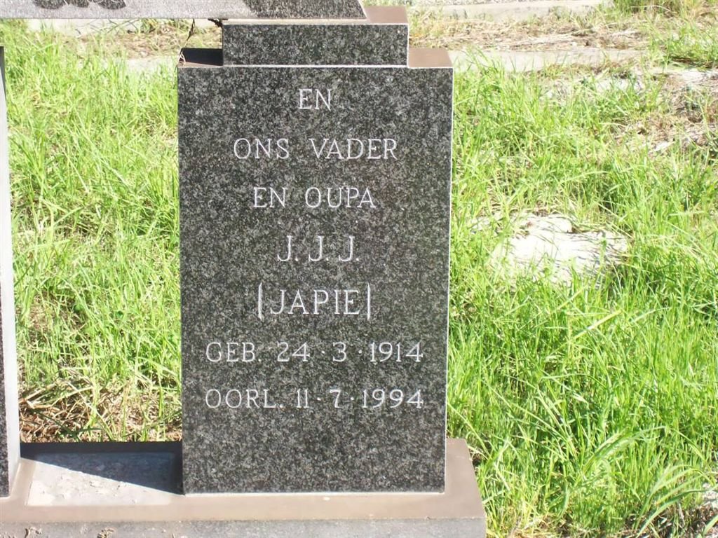 GELDENHUYS J.J.J. 1914-1994