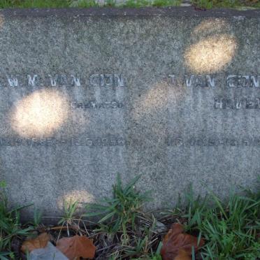 GIJN A.M.W. 1885-1956, van &amp; J. HAVEMAN 1895-1956