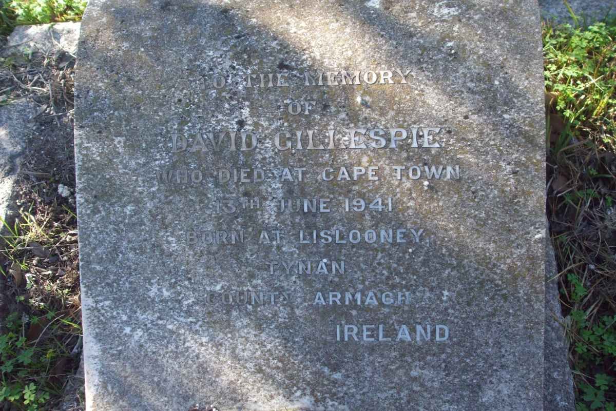 GILLESPIE David -1941