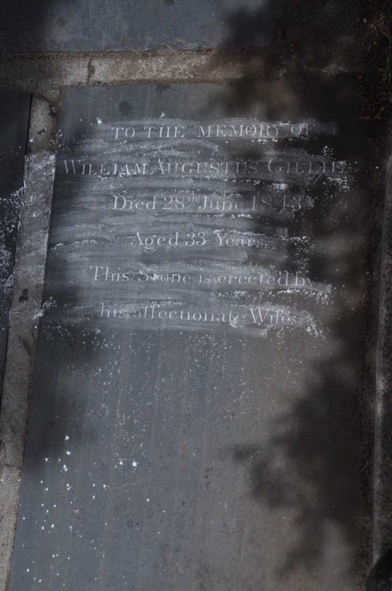 GILLE William Augustus -1843