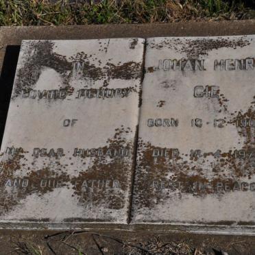 GIE Johan Henry 1904-1971