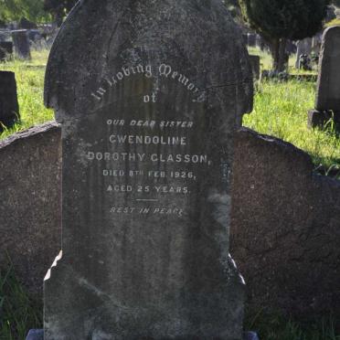 GLASSON Gwendoline Dorothy -1926