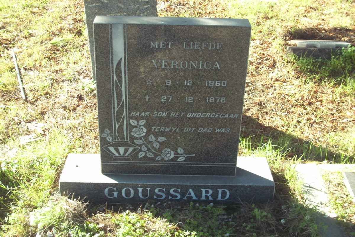 GOUSSARD Veronica 1960-1978