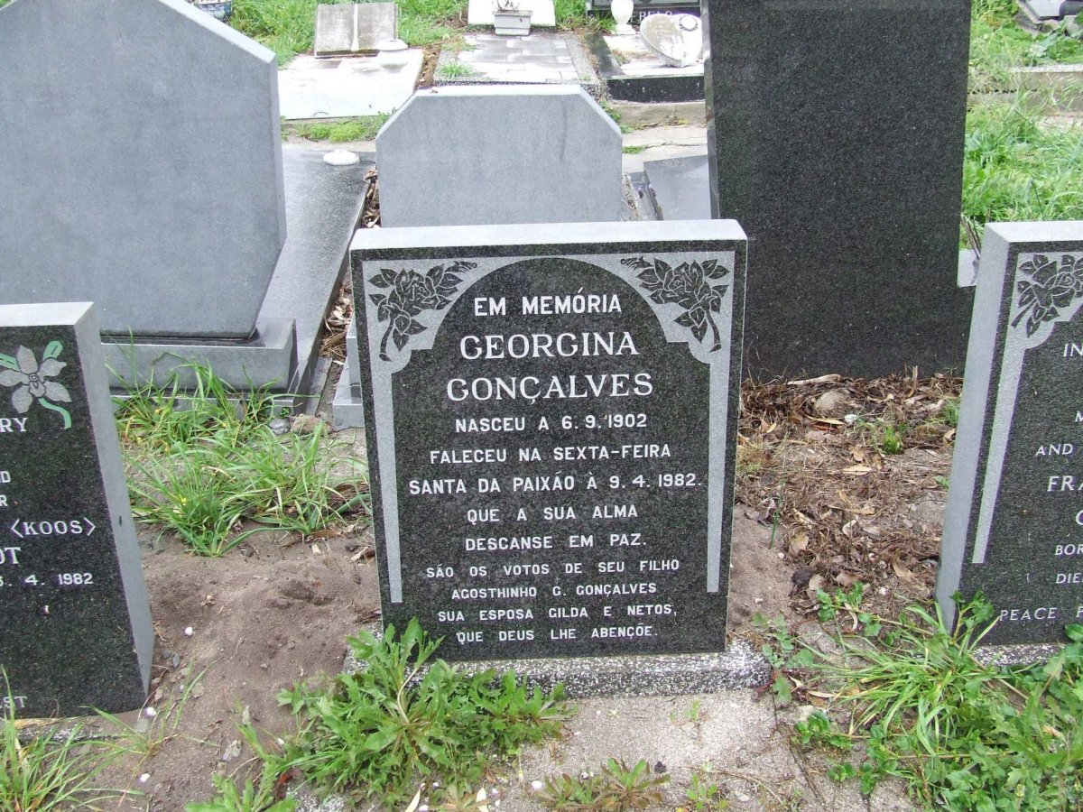 GONÇALVES Georgina 1902-1982