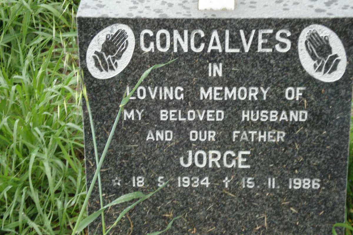 GONCALVES Jorge 1934-1986