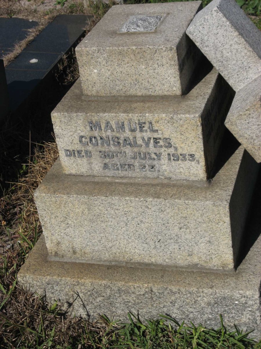 GONSALVES Manuel -1933