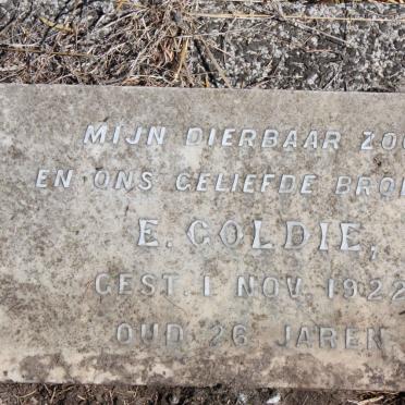 GOLDIE E. -1922