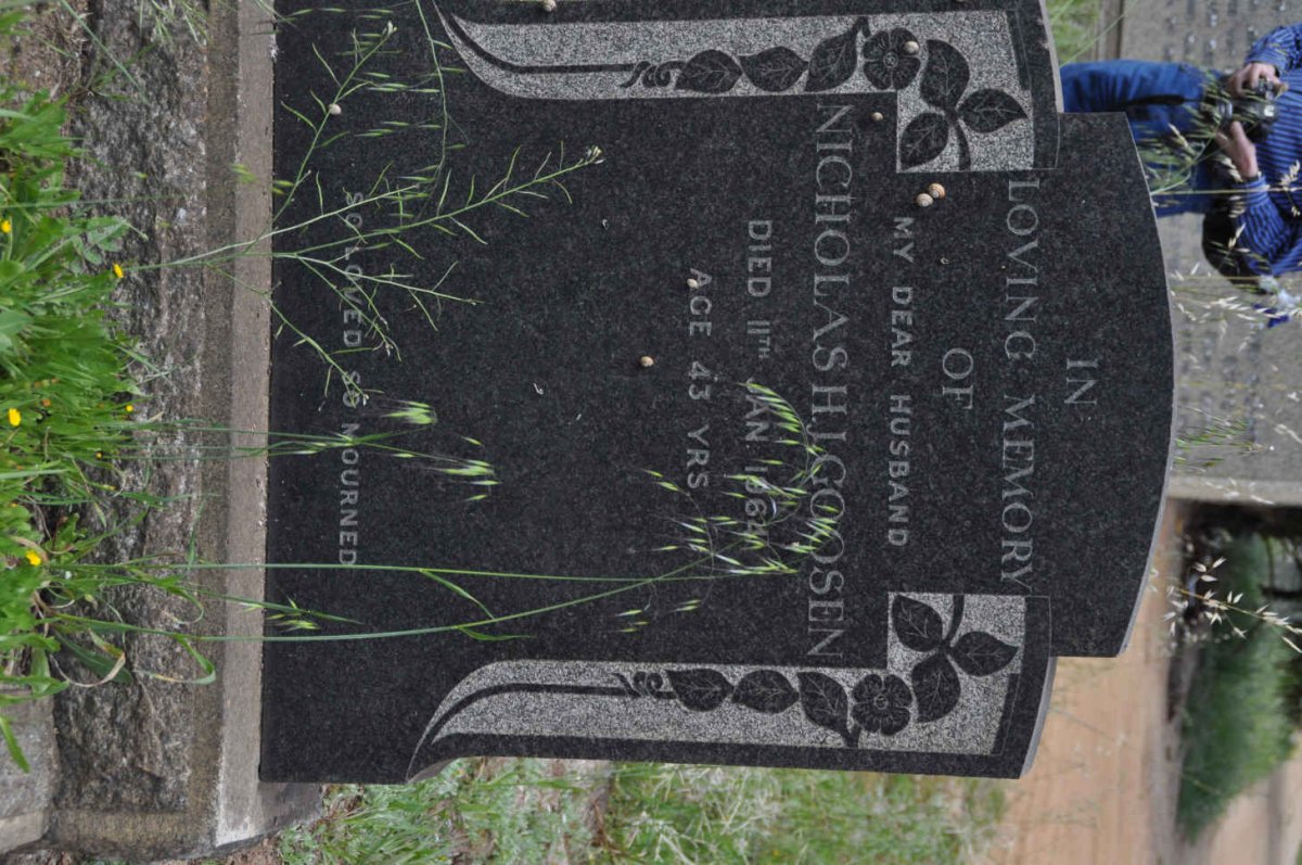 GOOSEN Nicholas H.J. -1964