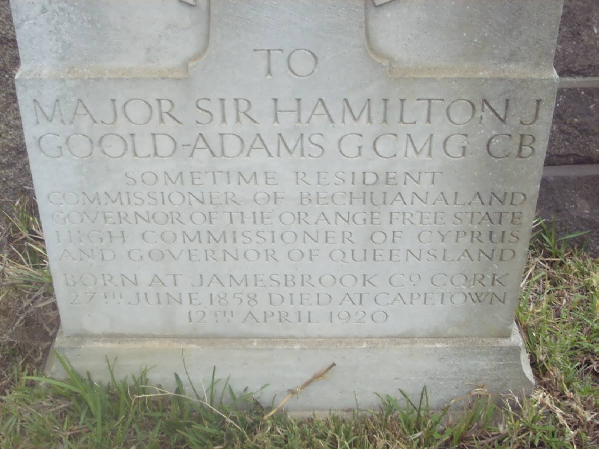 GOOLD-ADAMS Hamilton J. 1858-1920