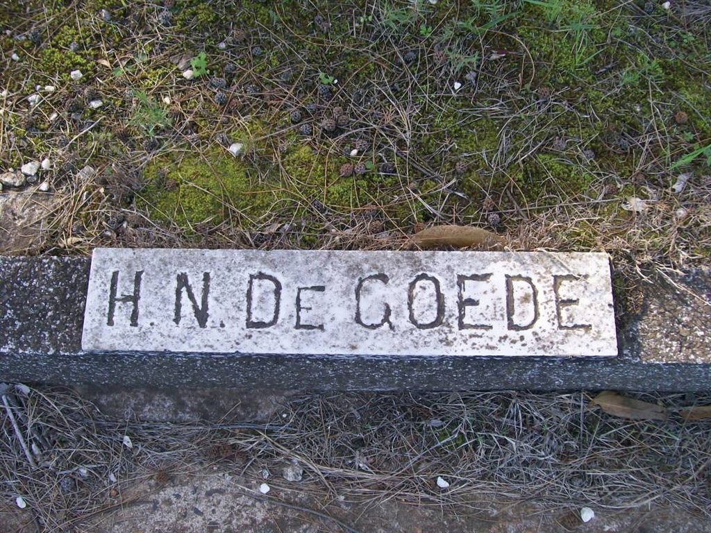 GOEDE H.N., de
