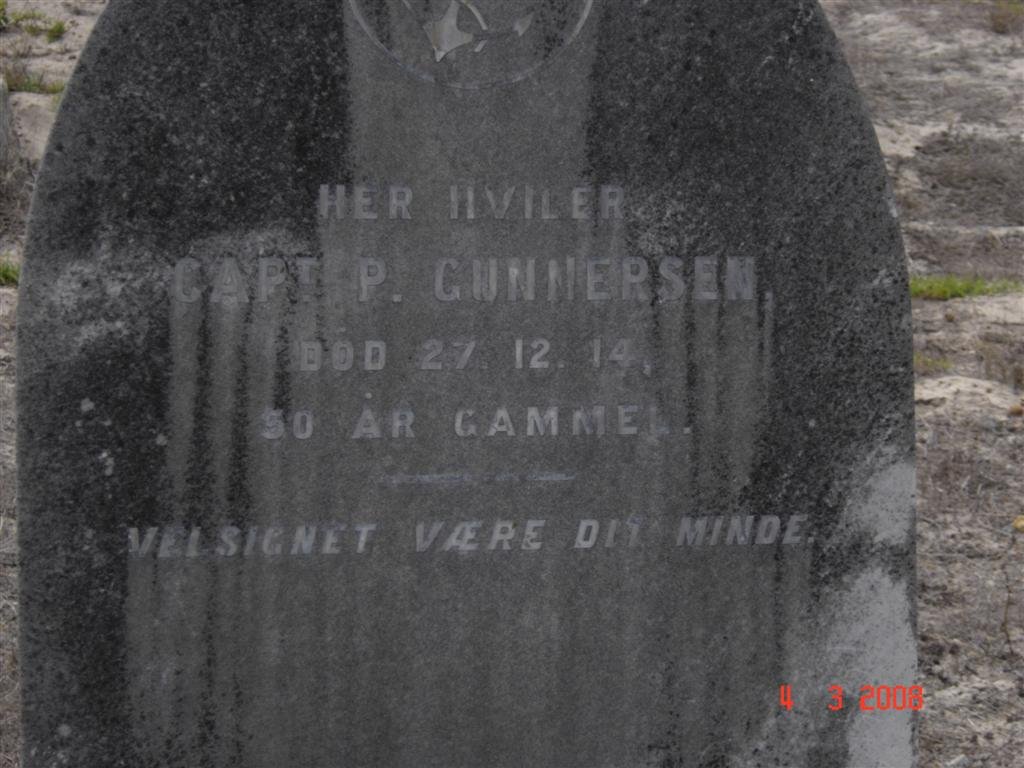 GUNNERSEN P. -1914