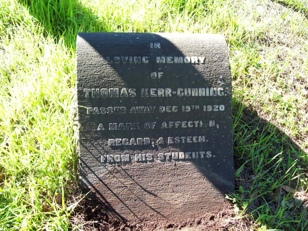 GUNNING Thomas, KERR -1920
