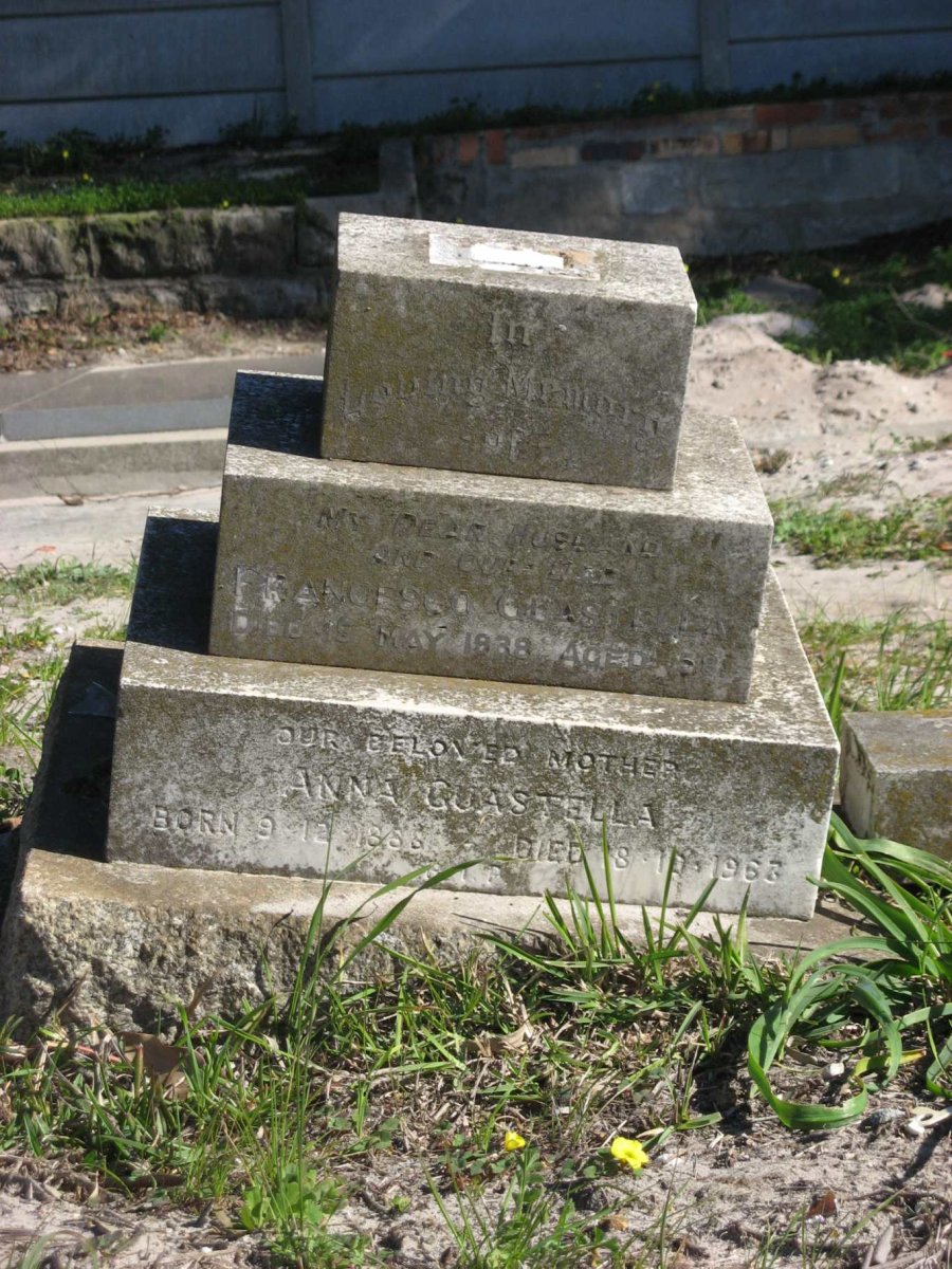GUASTELLA Francesco -1938 &amp; Anna 1888-1963