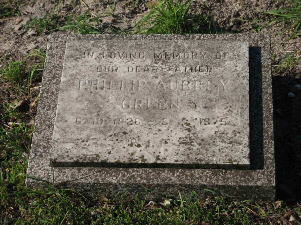 GREEN Phillip Aubrey 1926-1975