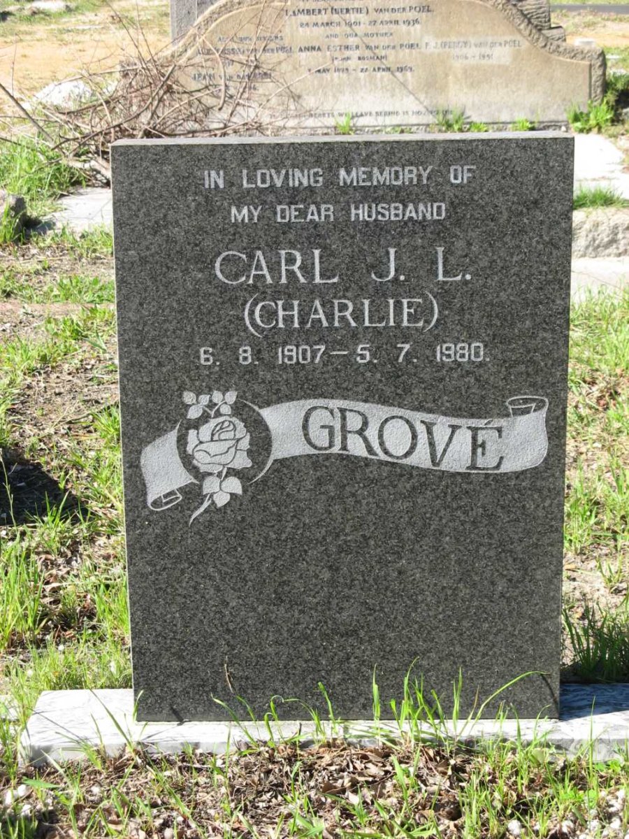 GROVE Carl J.L. 1907-1980