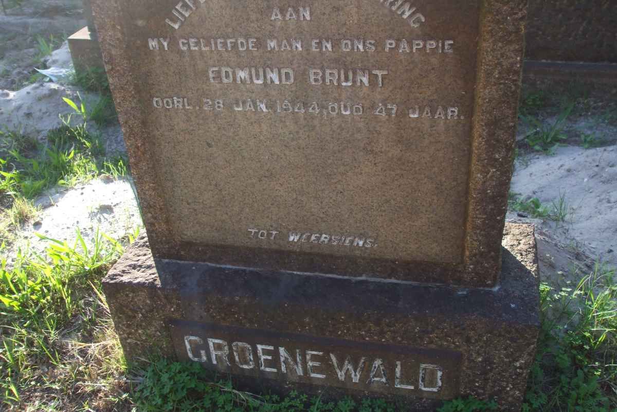 GROENEWALD Edmund Brunt -1944