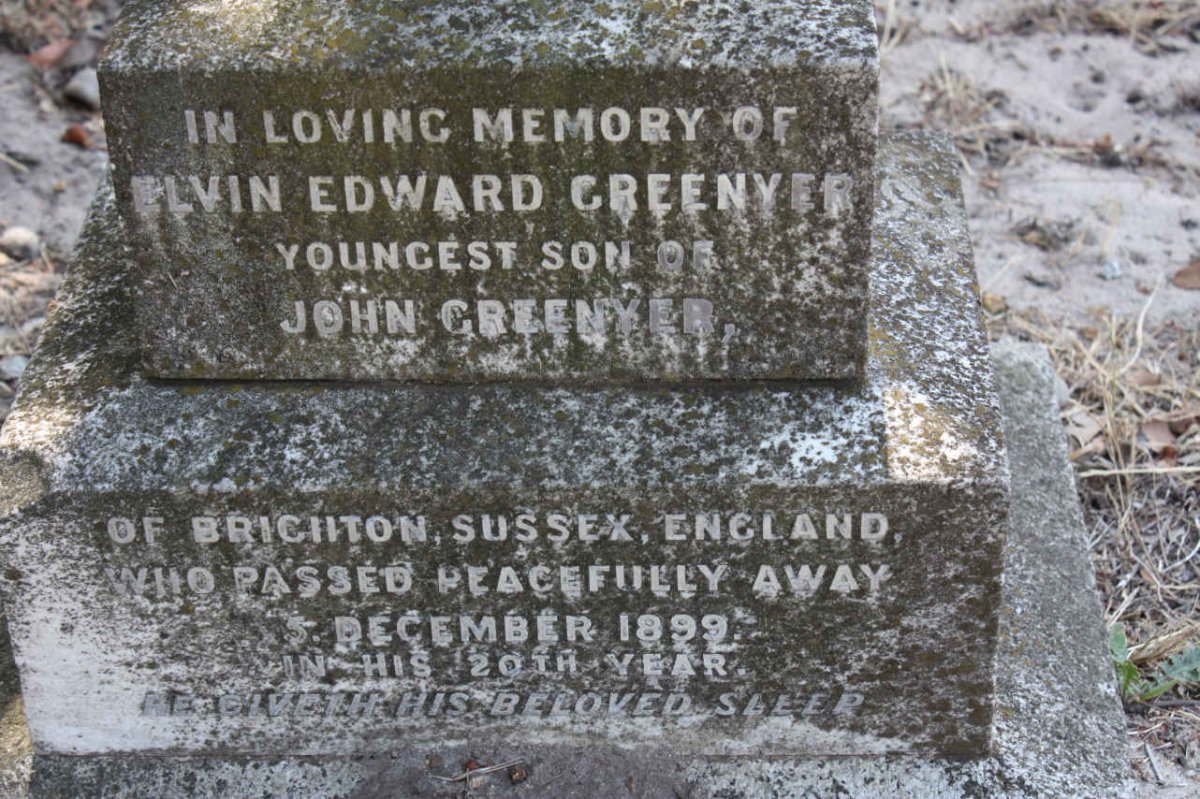 GREENYER Elvin Edward -1899